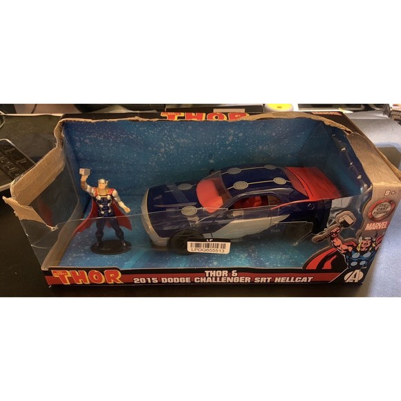 Jada Toys 2015 Dodge Challenger SRT8 Hellcat 1:24 Diecast Vehicle - Dark Blue... - Picture 6 of 6